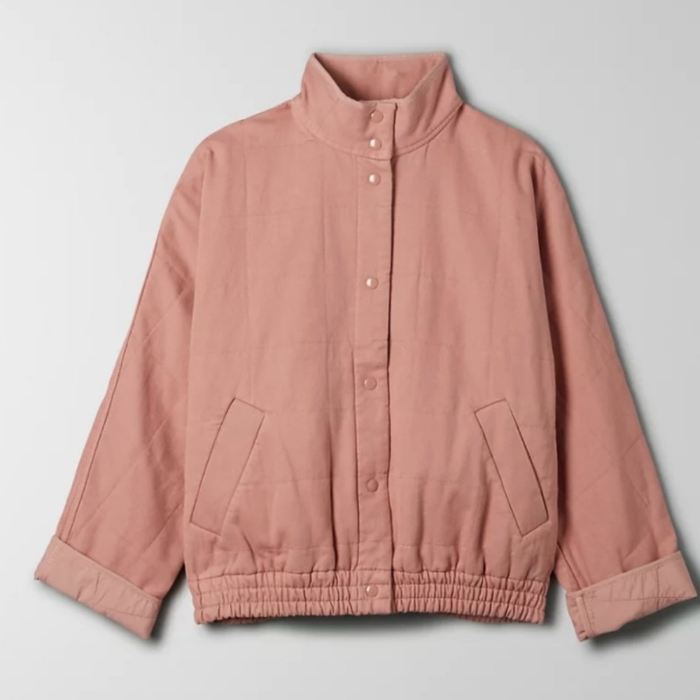 Wilfred Free Blush Quilted Jacket